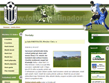 Tablet Screenshot of fotbal-ustinadorlici.cz